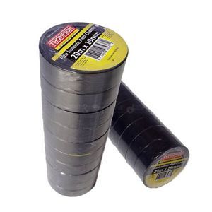 Pack of 6 Adhesive Tapes Black