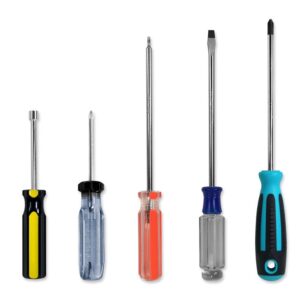 RUST RESISTANT HEAVY DUTY CRAFTSMAN SCREWDRIVER Pack of 5